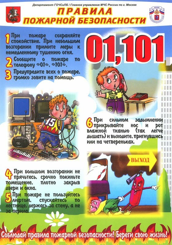 Правила пожарной безопасности 4