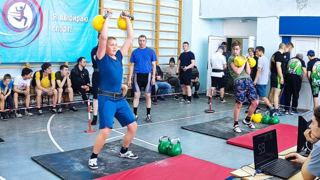 Открытый турнир по гиревому спорту на призы заслуженного учителя РСФСР Иваницкого А.А. 63